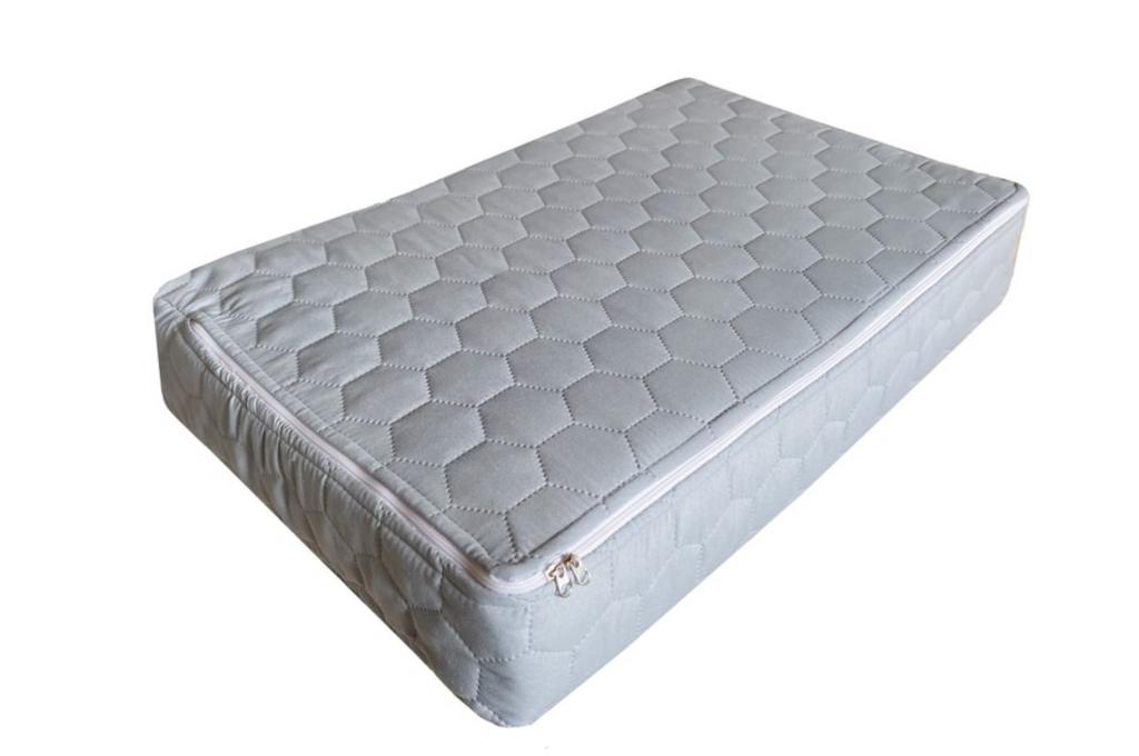 чехол на матрас серого цвета фото 1