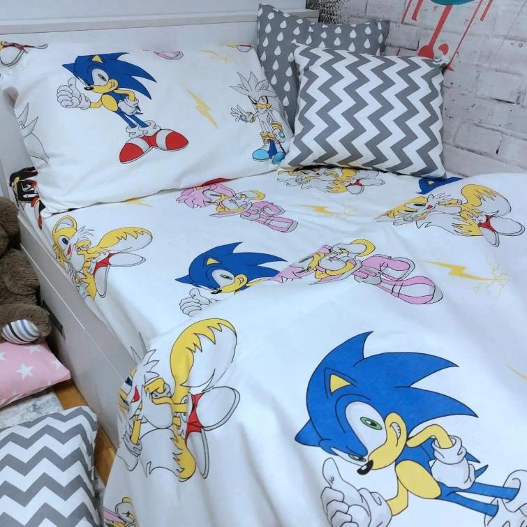 детское постельное белье "Соник" фото 1