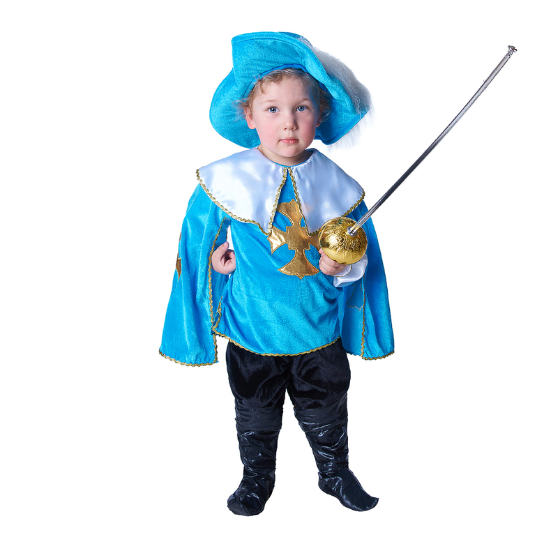 МУШКЕТЕР МАЛЫЙ В ГОЛУБОМ