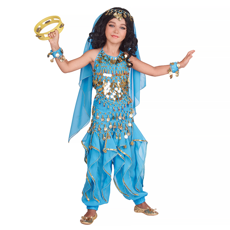 ВОСТОЧНАЯ КРАСАВИЦА В ГОЛУБОМ