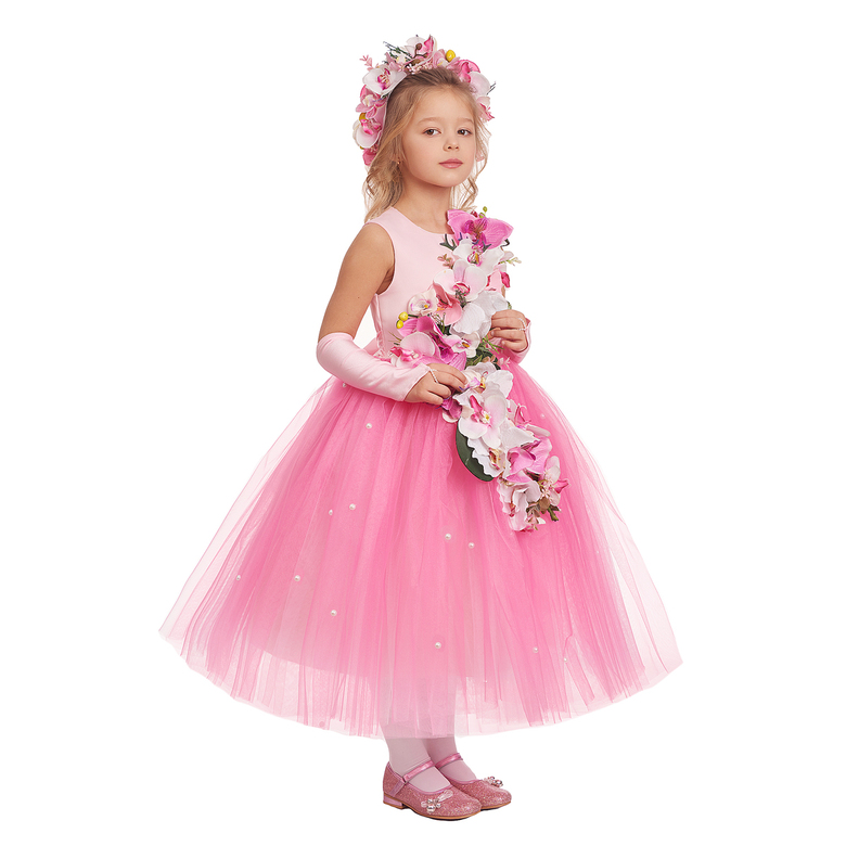 ЦВЕТОК ОРХИДЕИ В РОЗОВОМ