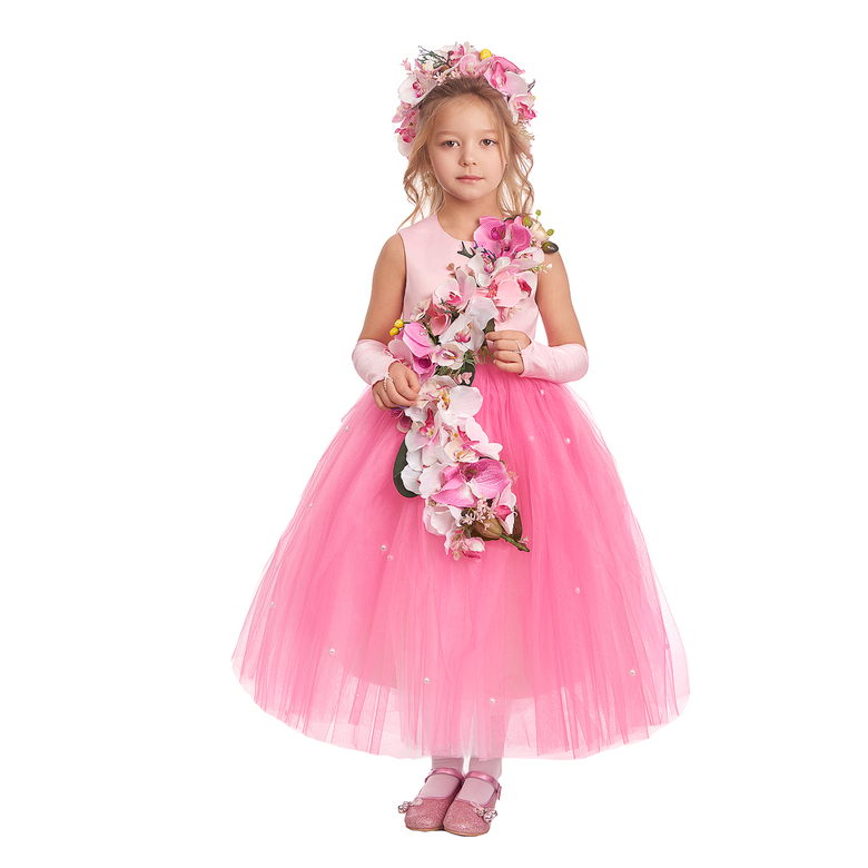 ЦВЕТОК ОРХИДЕИ В РОЗОВОМ