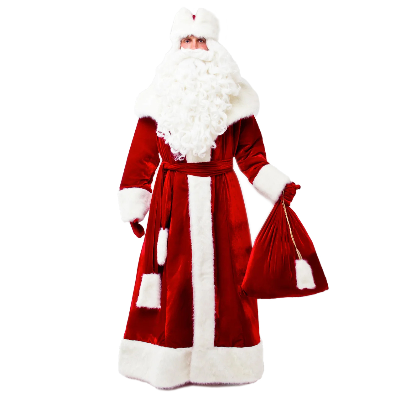 ДЕД МОРОЗ ВИНТАЖНЫЙ ВЗРОСЛЫЙ