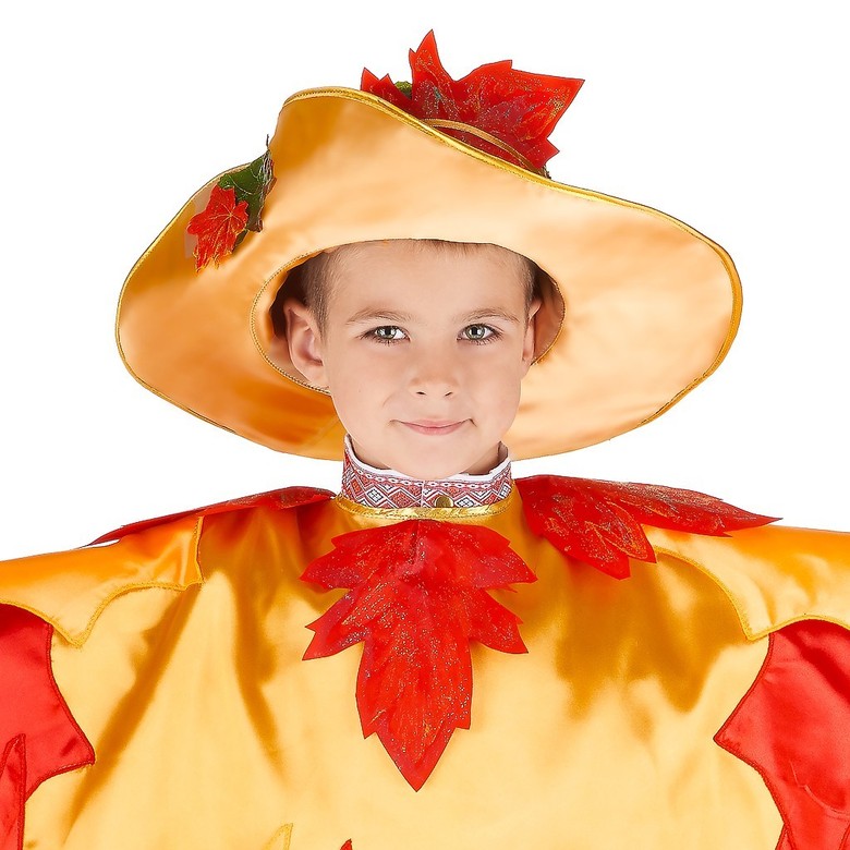 ОСЕННИЙ ЛИСТ МАЛЬЧИК