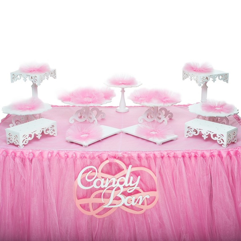 CANDY BAR РОЗОВЫЙ КОМПЛЕКТ ДЛЯ ОФОРМЛЕНИЯ