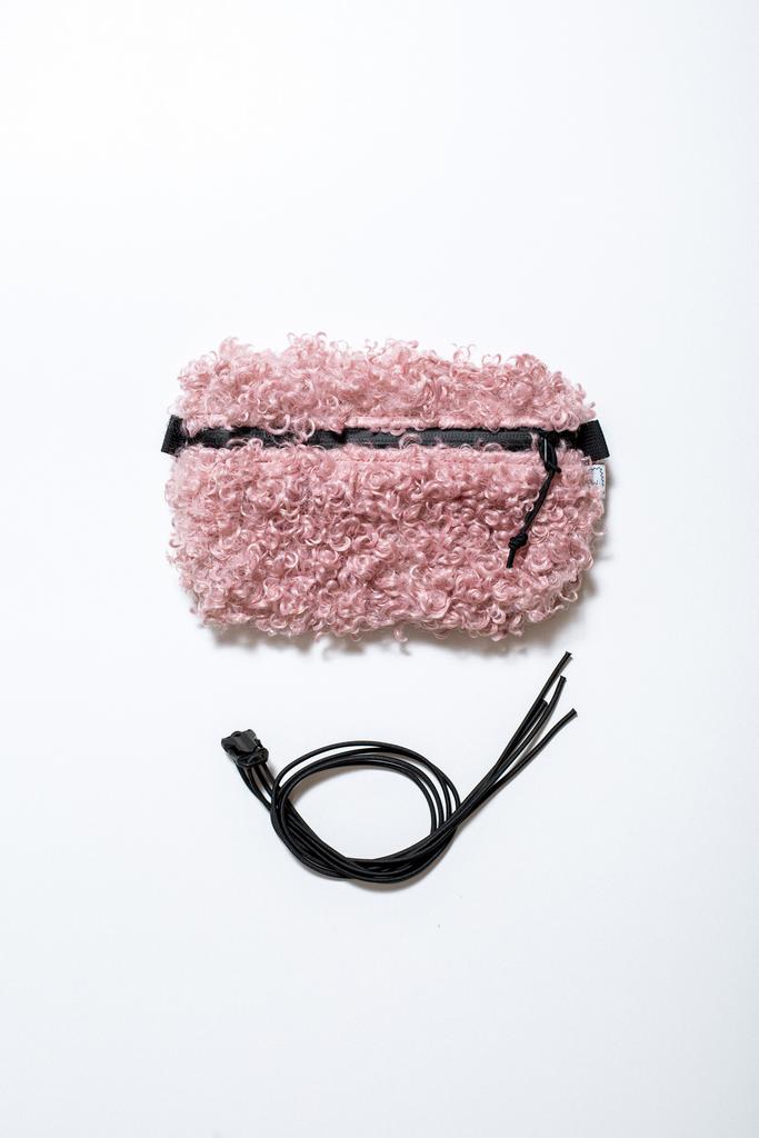 Pokkie Bag Dark Pink Fluffy Edition