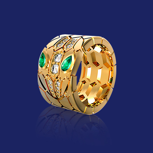 Кольцо Bulgari Serpenti