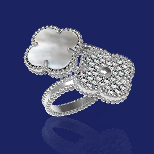 Кольцо Van Cleef "Magic Alhambra"