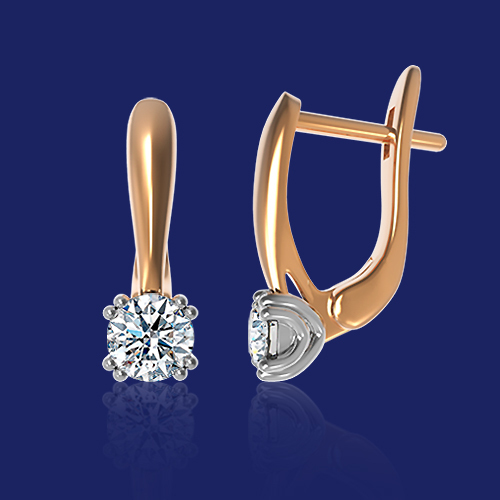 Серьги Леона