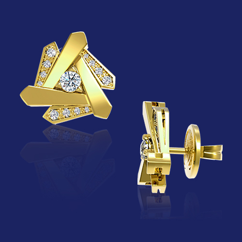 Серьги Art Deco