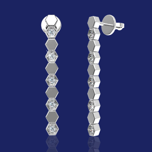 Серьги Chaumet bee my love