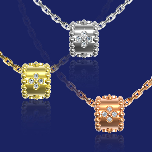 Колье Perlee clovers