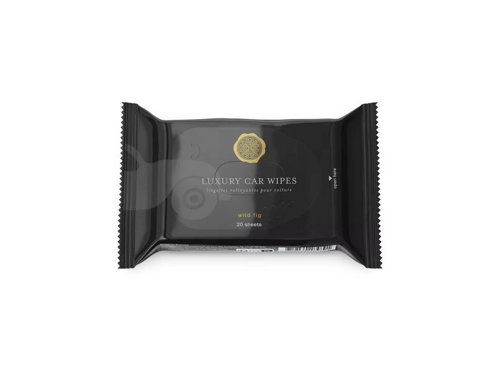 PRIVATE COLLECTION  Wild Fig Car Wipes - Парфумовані серветки для салону автомобіля, 20 шт