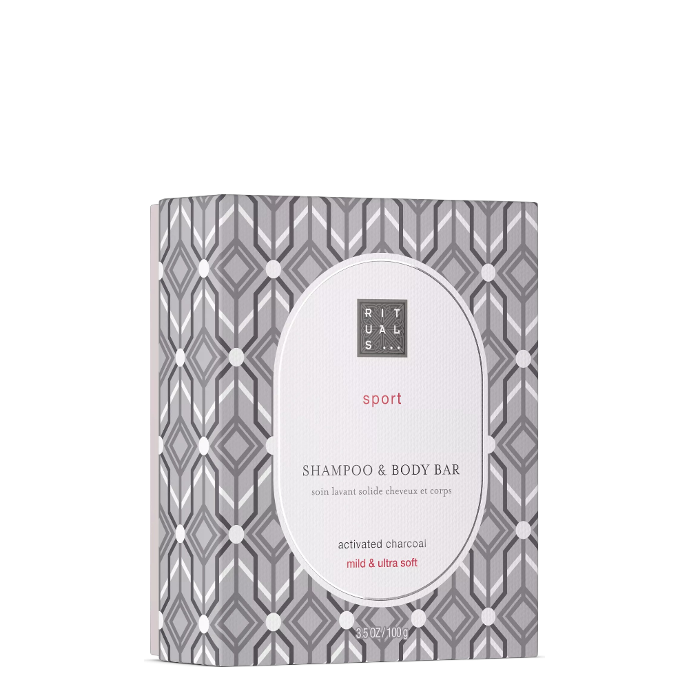HOMME SPORT Clean Beauty Bar - Тверде мило-шампунь, 100g