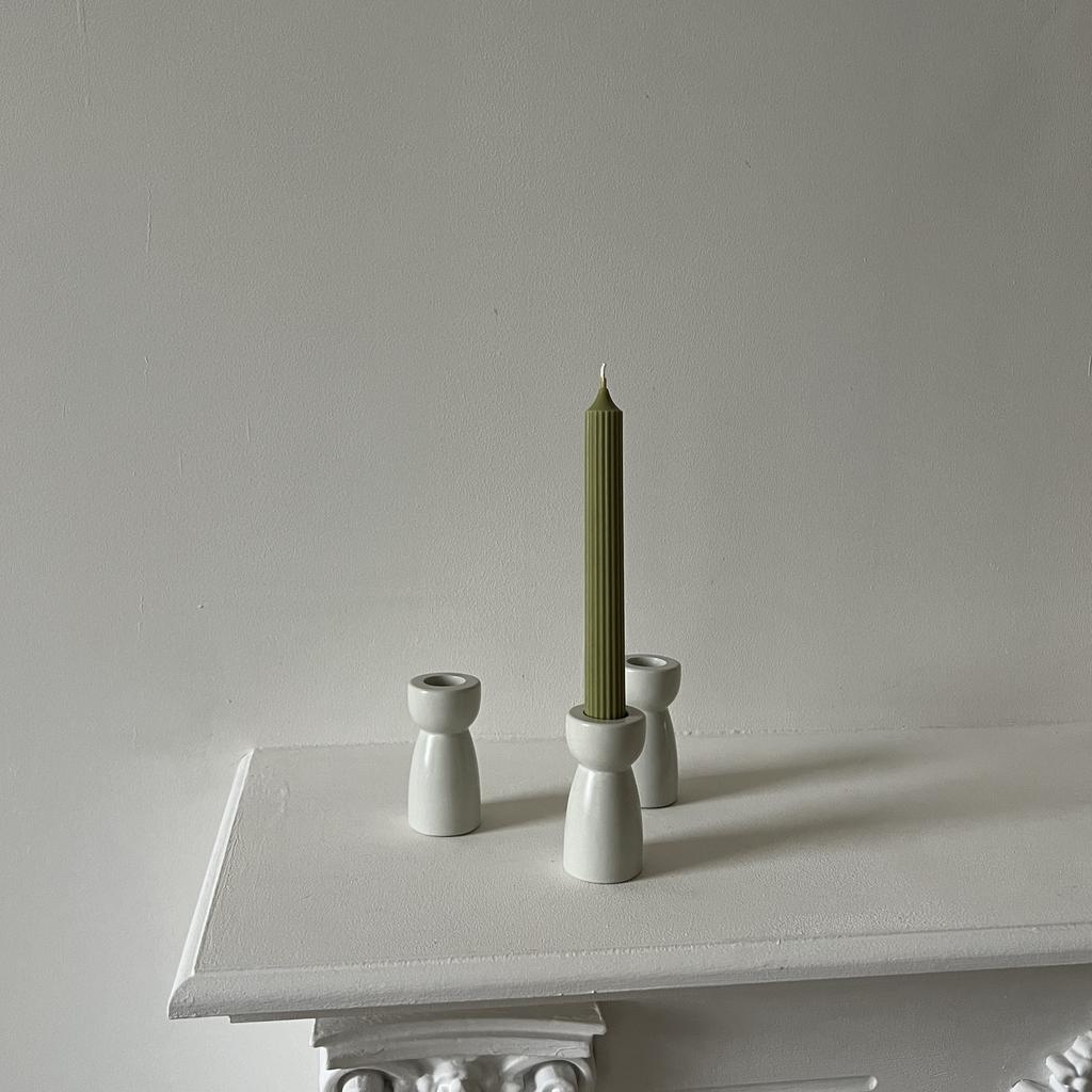 Подсвечник Pillar Light Green