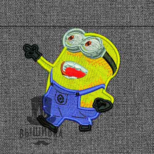 Дизайн машинной вышивки Миньон Дэйв
