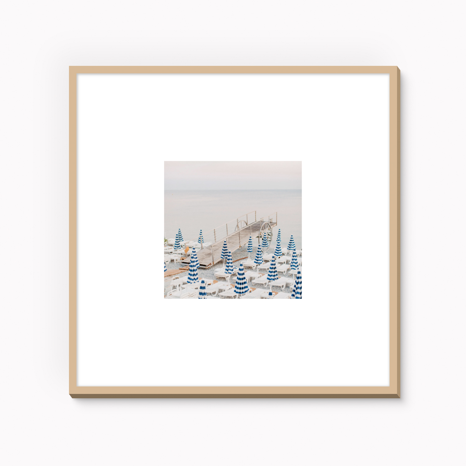 Framed fine art photography print of South of France