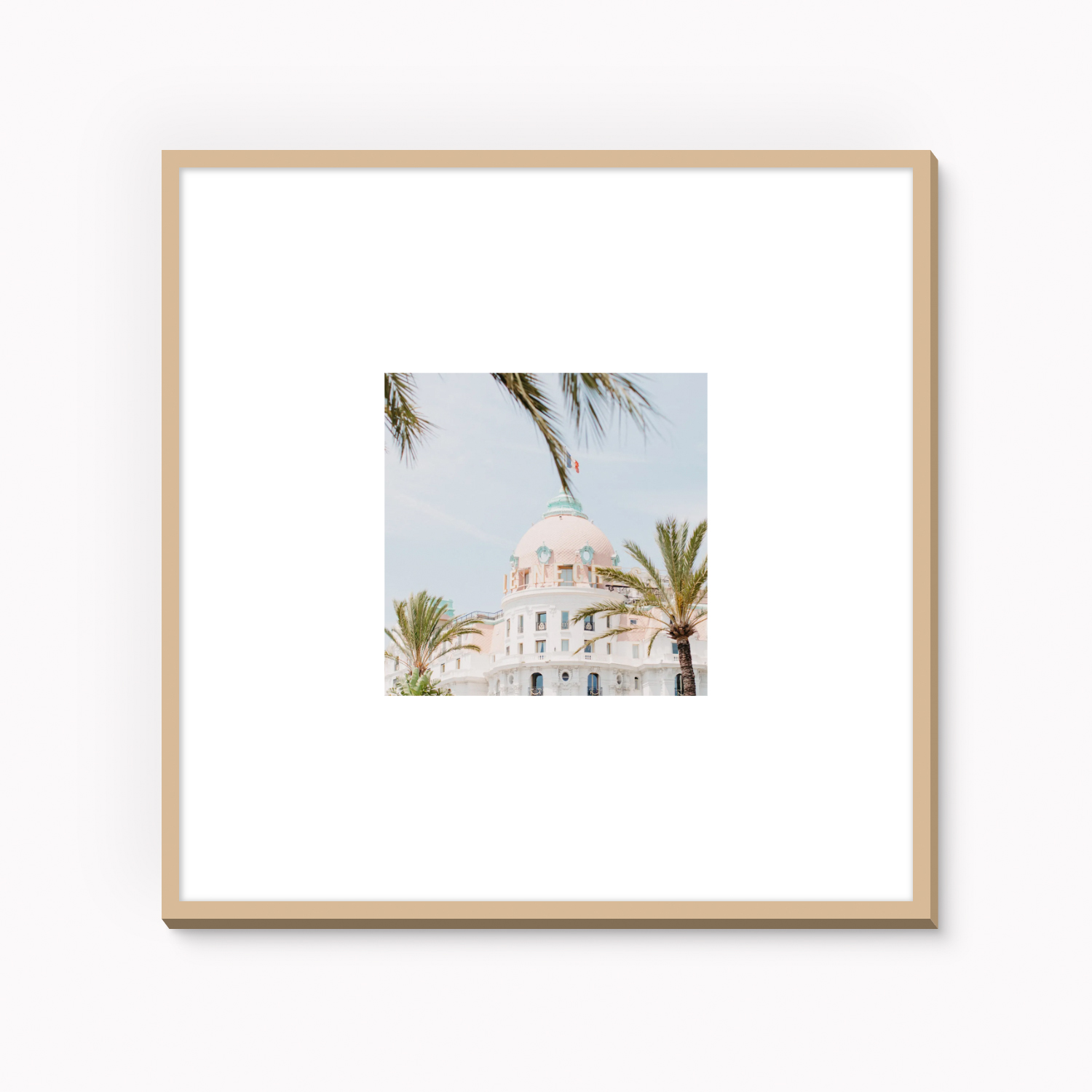 Framed fine art photography print of South of France