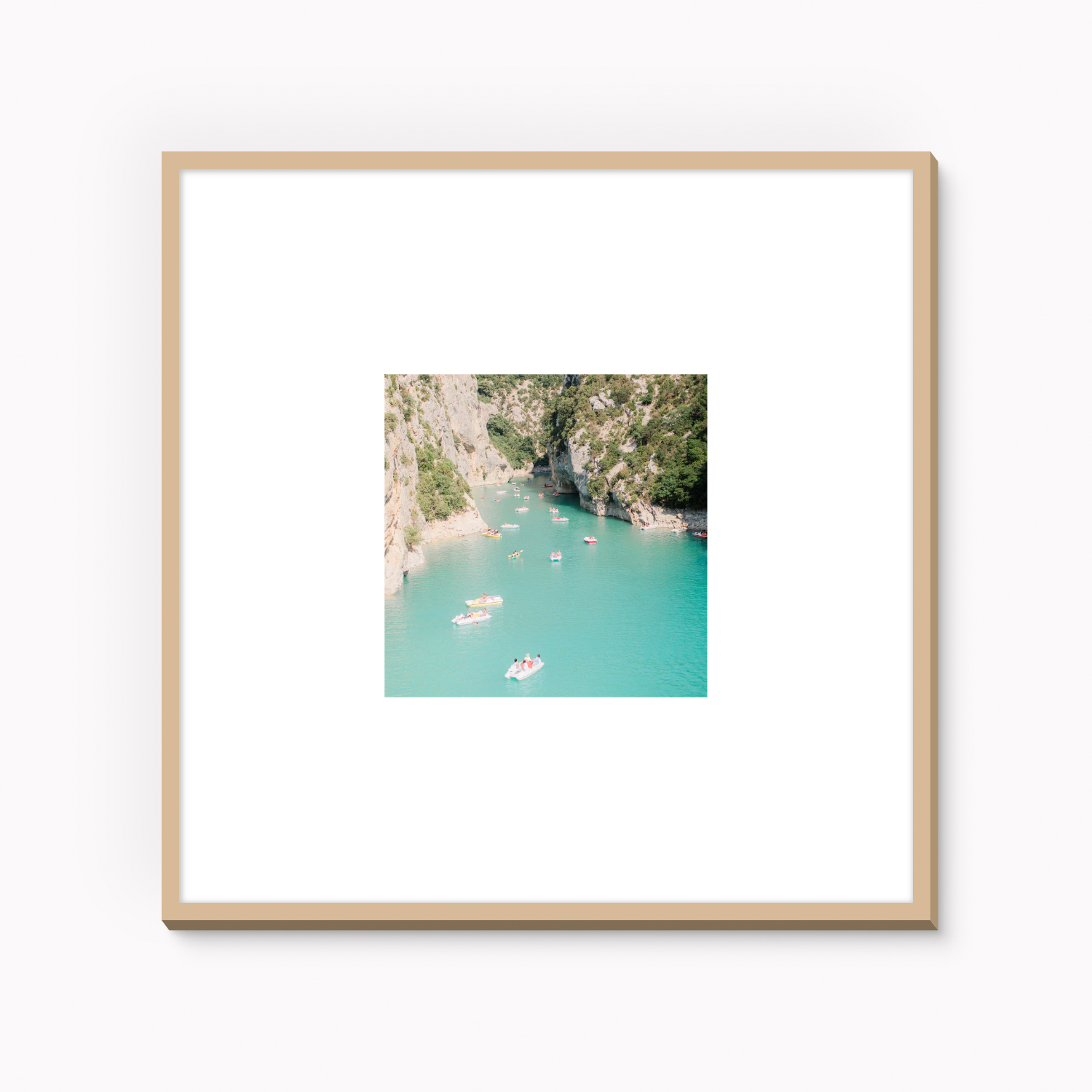 Framed fine art photography print of South of France