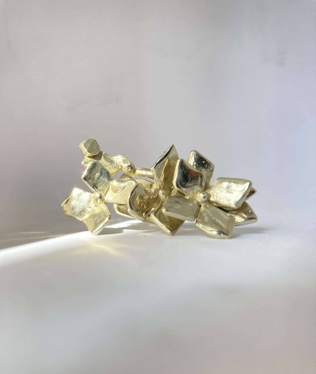 кольцо гортензия