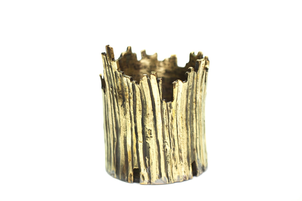 подсвечник - candleholder - "Brass" II