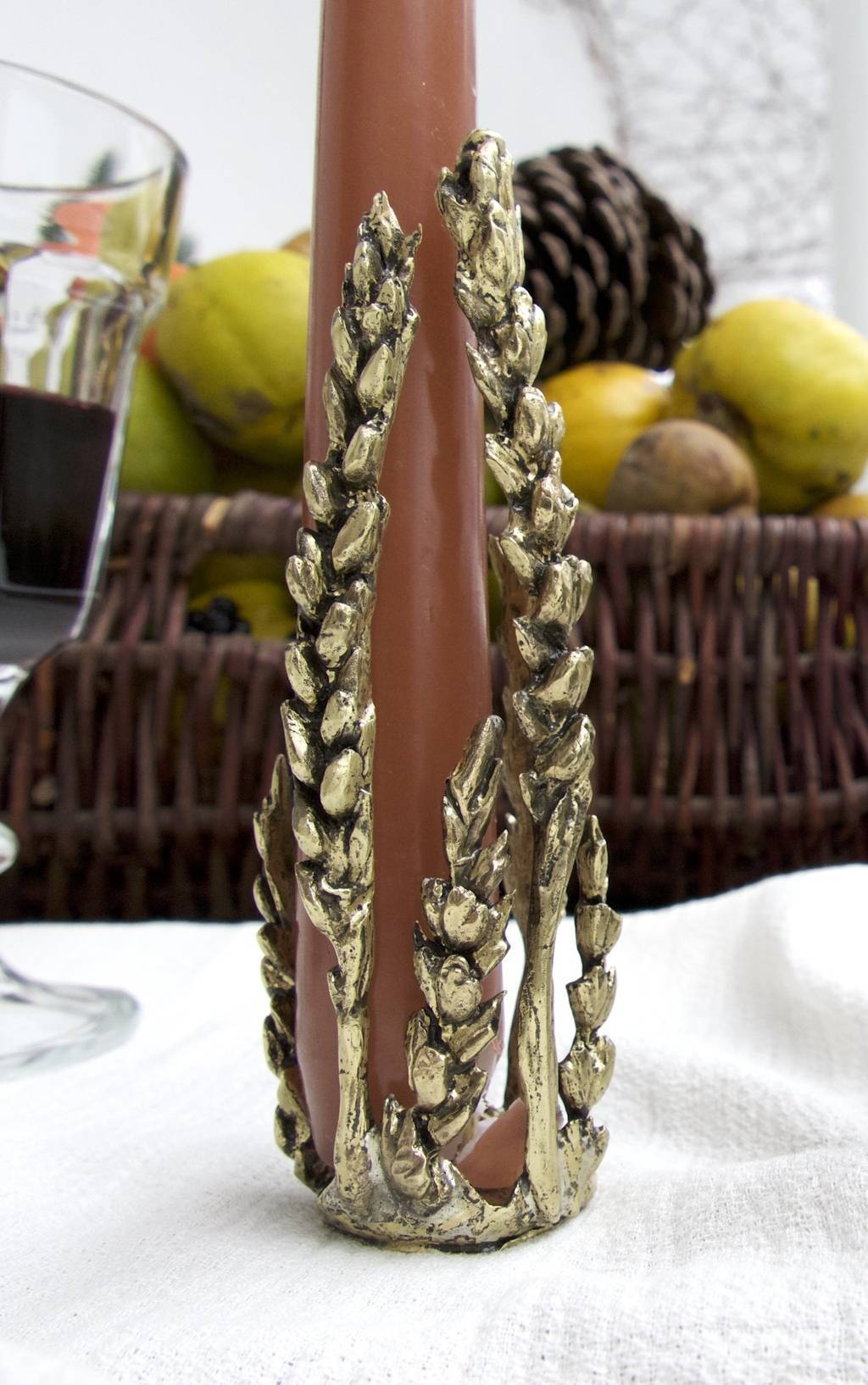 подсвечник - candleholder - "Kolosok"