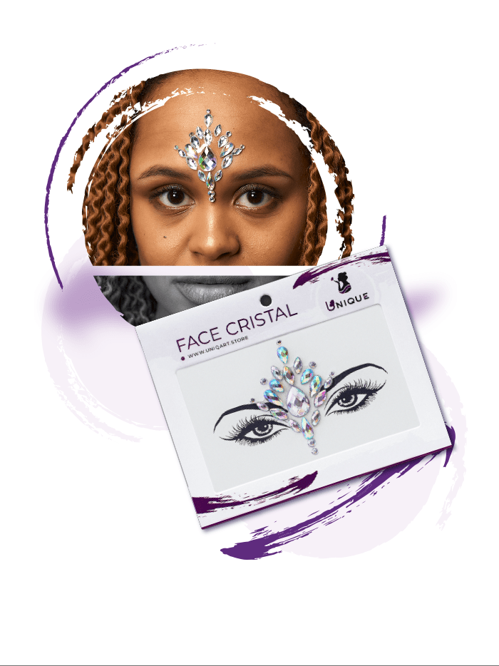Стразы-наклейки Crystal Face XT-01 для грудей купить в интернет ...