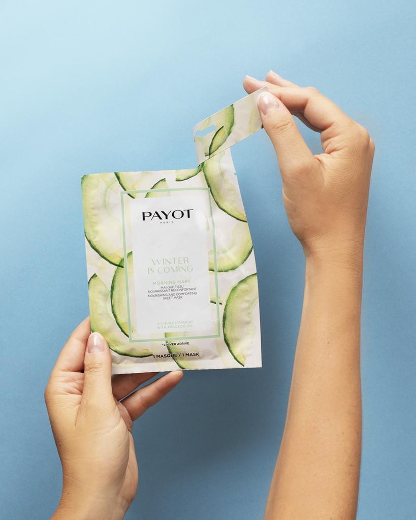 Питательная тканевая маска для комфорта кожи