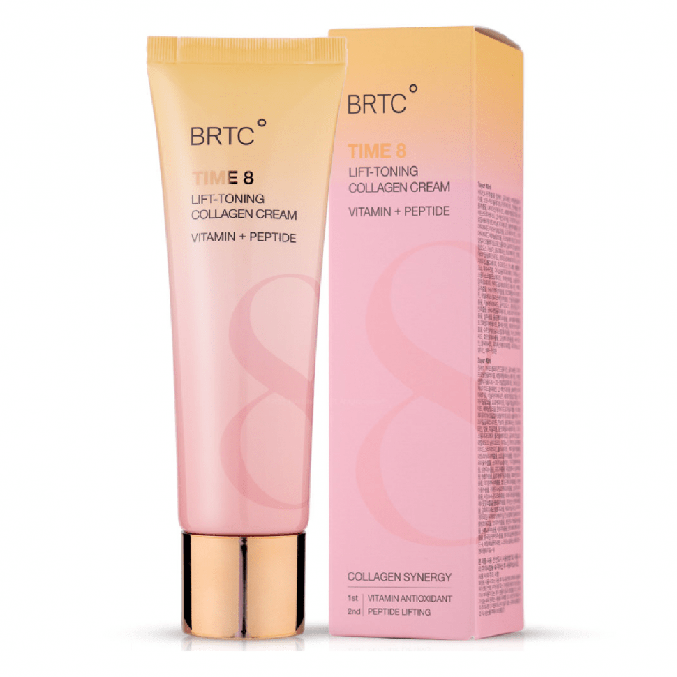 NEW > Крем для лица с коллагеном BRTC Time 8 Lift Toning Collagen Cream  купить в интернет-магазине