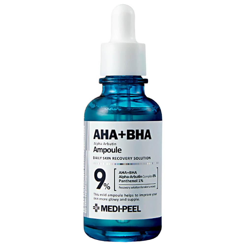 NEW > Осветляющая пилинг-ампула с альфа-арбутином Medi-Peel AHA BHA Alpha  Arbutin Ampoule купить в интернет-магазине