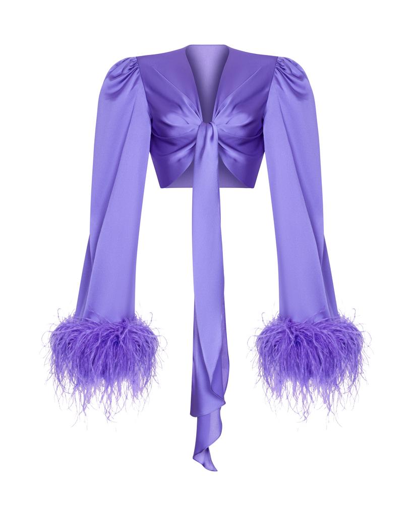 БЛУЗКА SCANDAL PREMIUM purple