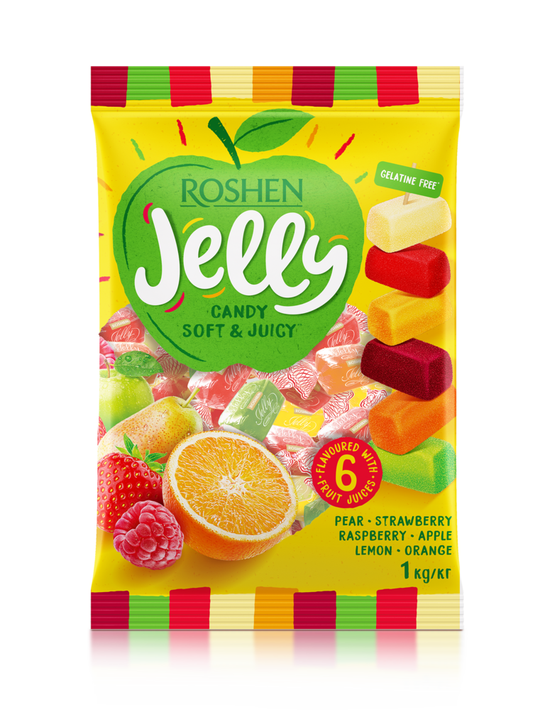 BOMBOANE DE JELEU Jelly 1kg / 10 pack