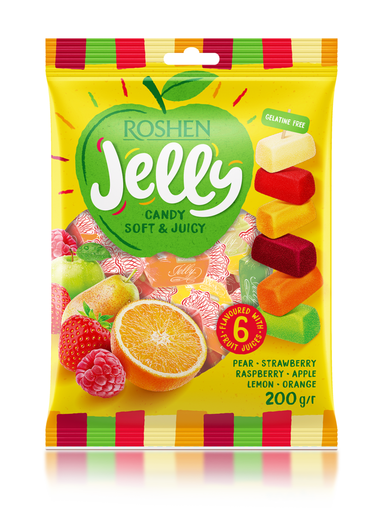BOMBOANE DE JELEU Jelly 220 g / 45 buc