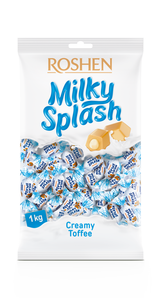 IRIS ROSHEN Milky Splash cu umplutura de lapte 1kg / 5   buc
