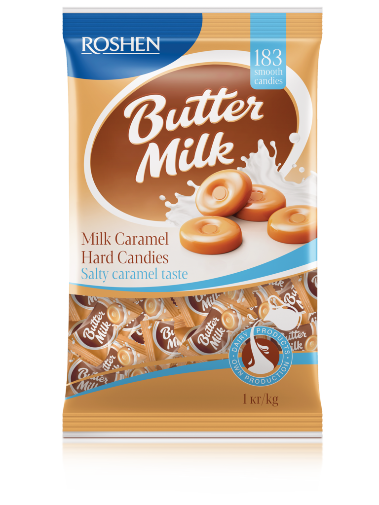 CARAMELA ROSHEN ROSHEN Butter-milk 1kg / 8 buc