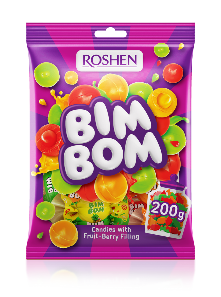 CARAMELA ROSHEN Bim-Bom 250 g / 30 buc
