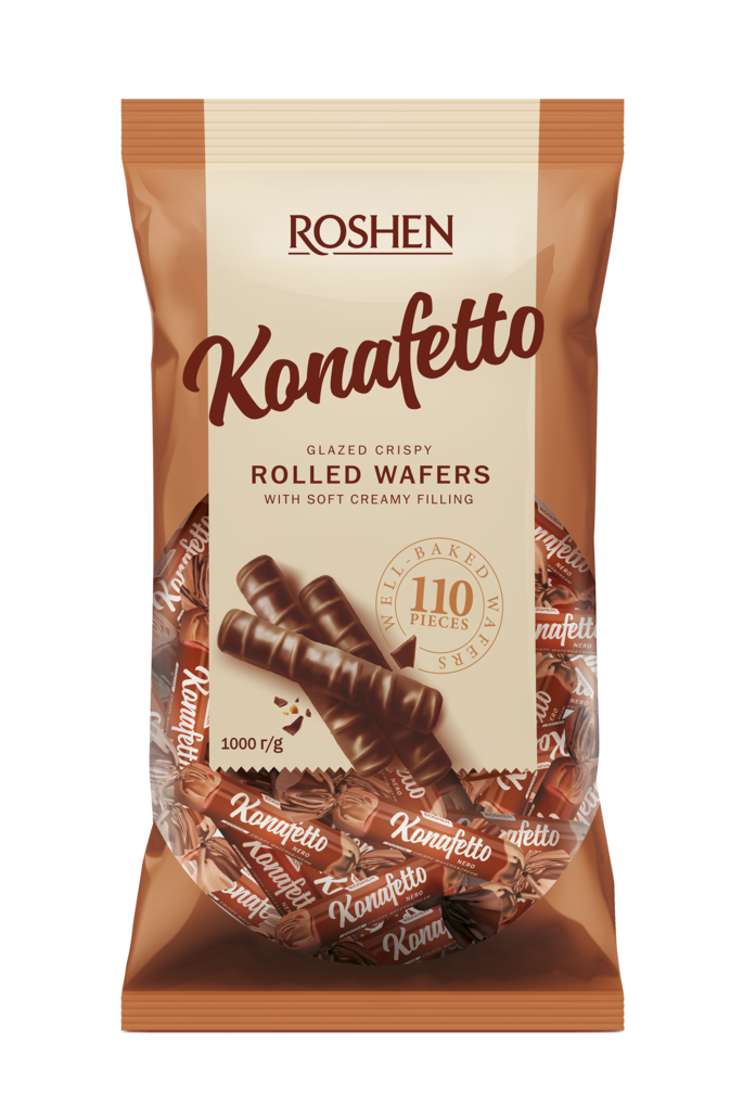 BOMBOANE ROSHEN KONAFETTO nero 1kg / 5   buc