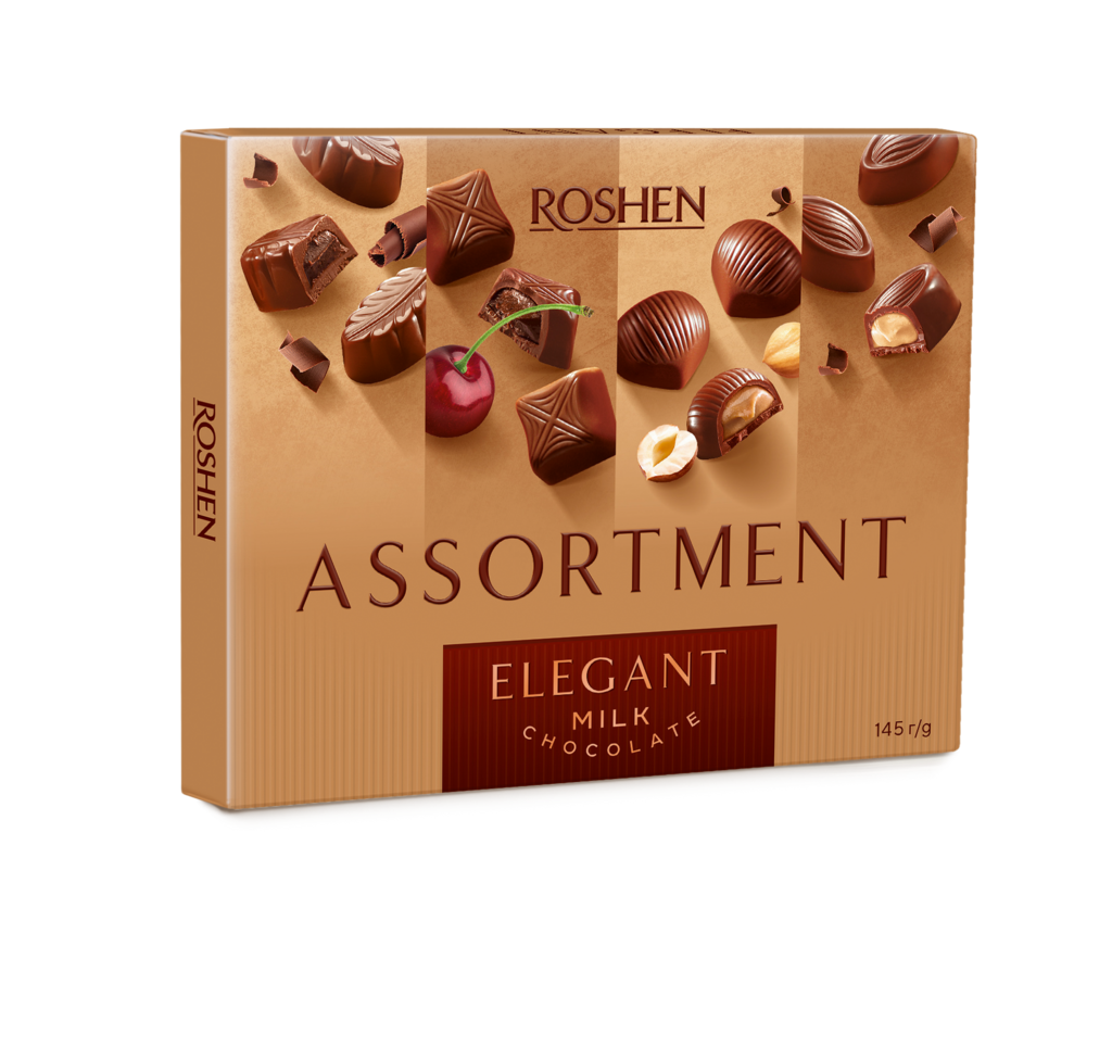 BOMBOANE ROSHEN Assortiment Elegant 145g / 8 buc