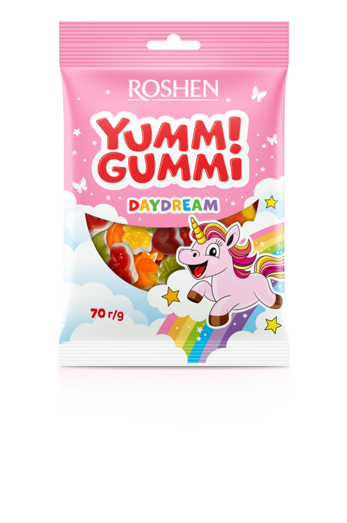 BOMBOANE DE JELEU Yummi Gummi Daydream 70g / 22 buc