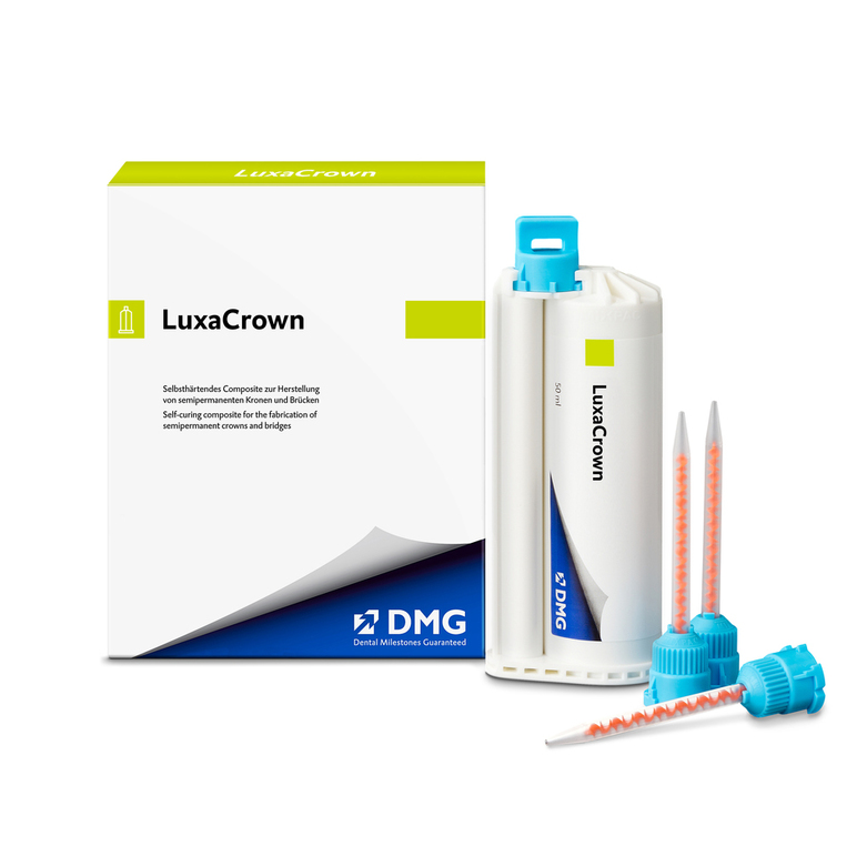LuxaCrown - материал для долгосрочных временных реставраций
