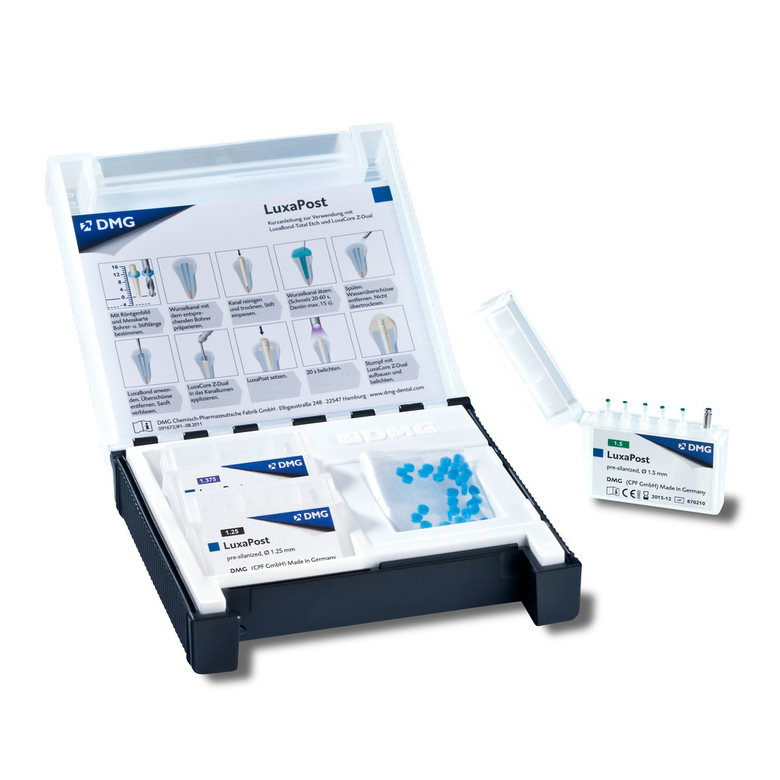 LuxaPost - силанизированные стекловолоконные композитные штифты