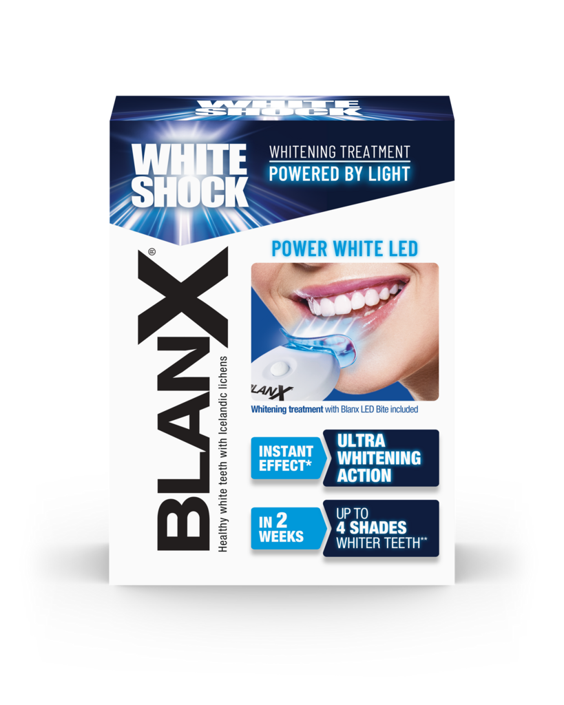 Blanx White Shock Whitening Treatment c LED активатором 50мл