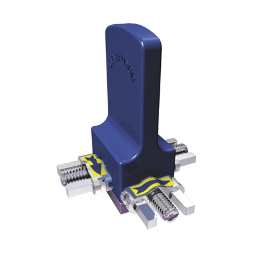 Винт Бертони для расширения в трех направлениях