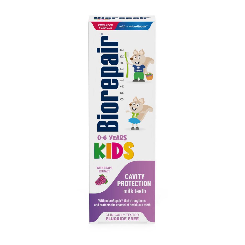 Детская зубная паста Biorepair Kids с виноградом