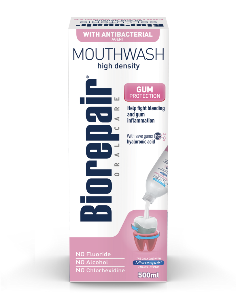 Ополаскиватель Biorepair Mouthwash Gum Protection Антибактериальный