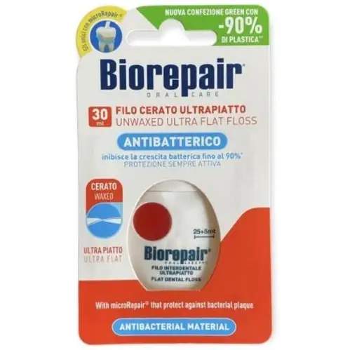 Зубная нить Biorepair Filo Non Cerato Ultrapiatto 30 m