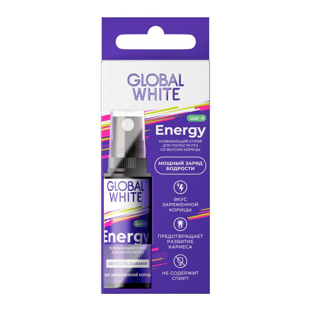 Освежающий спрей Global White Корица