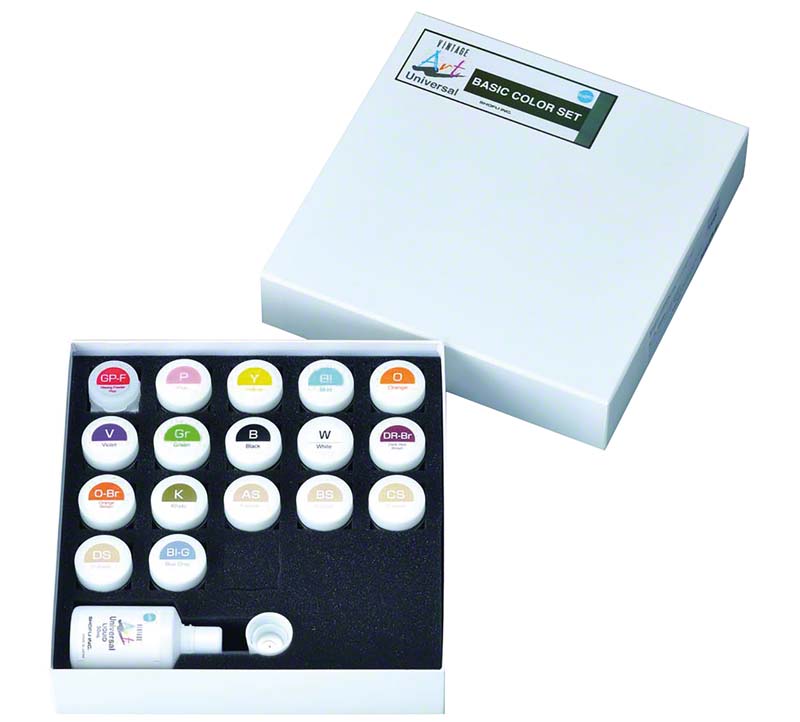 Vintage Art Universal Краски для керамики Basic Color Set