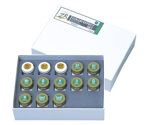 Vintage ZR циркониевая керамика Color Effect Set