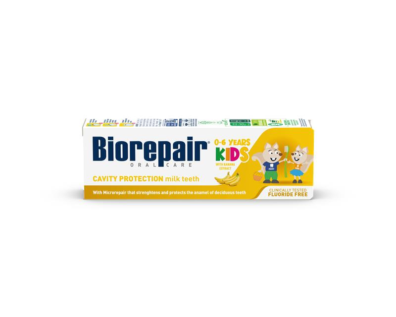 Детская зубная паста Biorepair Kids с бананом